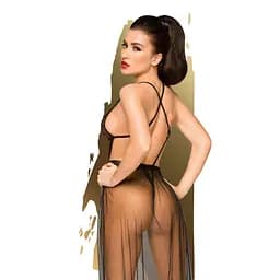 Комплект білизни Penthouse Lingerie Best Foreplay M/L чорний - мініатюра 2