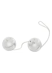 Вагінальні кульки Seven Creations Plastic Balls, 13 см, сріблястий - мініатюра 4