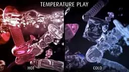 Флогер із фалоімітатором Icicles Model 38, 63 см (прозорий) - мініатюра 6