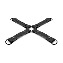 Хрестовина Bedroom Fantasies Hogtie 4 - Way Restraint Cross - Black - мініатюра 2