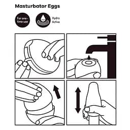 Мастурбатор-яйце Satisfyer Masturbator Egg Crunchy (SO5525) [96195] - мініатюра 4