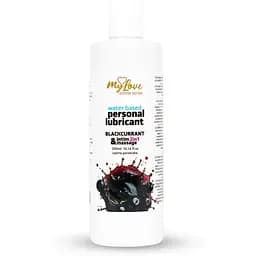 Лубрикант та масажний гель MyLove Aroma Series Чорна смородина 300 мл - мініатюра 1