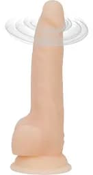 Реалістичний вібратор з ротацією ADDICTION - Naked - 8 Rotating & Vibrating Dildo with Remote - Vanilla ADDICTION SO5587 92429 - мініатюра 3