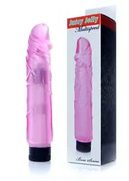 Вібратор Juicy Jelly Multispeed рожевий 22 см - мініатюра 1