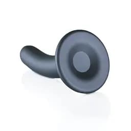 Фалоімітатор Ouch! Smooth G-Spot Dildo 5'' 12.4 см (сірий) - мініатюра 11