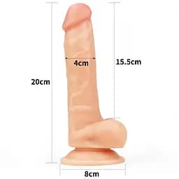Фалоімітатор - The Ultra Soft Dude 8" #2 - мініатюра 3