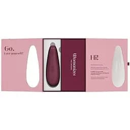 Вакуумний кліторальний стимулятор Womanizer Classic 2 Bordeaux - мініатюра 7