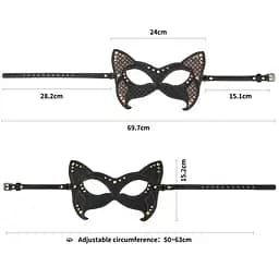 Маска REBELLION REIGN CAT MASK LOVETOYS 66-LV761202 100292 - мініатюра 4
