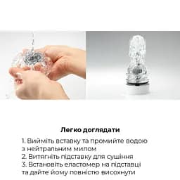 Мастурбатор Tenga Aero Masturbator синій - мініатюра 5