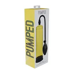 Помпа для пеніса Pumped Basic Pump 1 31 см (жовтий) - мініатюра 3