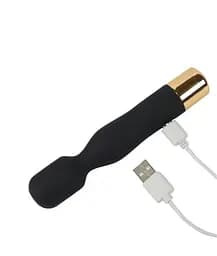 Вібромасажер Vibrating Spear G-Spot Vibrator Black - мініатюра 2