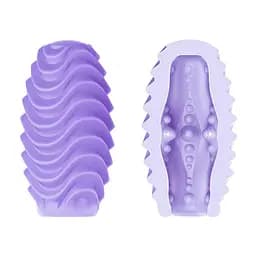 Покет мастурбатор PRETTY LOVE - Romantic double sided egg PURPLE Baile BI-014832-2 92459 - мініатюра 4