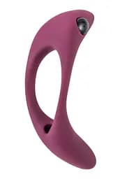 Ерекційне кільце Lola Games Moon Cock Ring 13 см (бордовий) - мініатюра 5