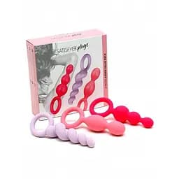 Набір анальних іграшок Satisfyer Plugs colored (set of 3) - Booty Call Satisfyer SO2324 20901