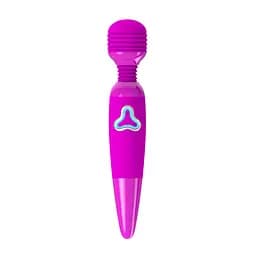 Вібромасажер Pretty Love Flirtacious Wand Purple - мініатюра 7