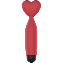 Вибратор Erospace Sweet Play A14 13 см красный