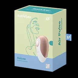 Вакуумний стимулятор клітора Satisfyer Deluxe золотий - мініатюра 9