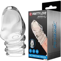Насадка на пенис Pretty Love Jeremy 7 см прозрачный