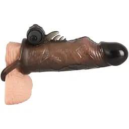 Насадка на пеніс Rebel Extension Regular Fit Penissleeve 19 см чорний