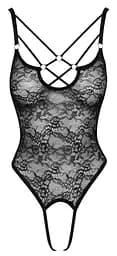 Боді Cottelli Lingerie Lace M (чорний) - мініатюра 14
