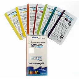 Стимулюючий препарат Kamagra oral jelly, 1 упак. Milan КАМАГРА желе_уп 91407 - мініатюра 3