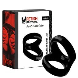 Еластичне кільце Fetish Provoke ProStimulate N08 5.5 см (чорний) - мініатюра 5