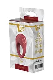 Ерекційне кільце Dreamtoys Romance Ivy 6.5 см бордовий - мініатюра 8