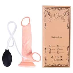 Реалістичний фалоімітатор 'Squirt Extreme Dildo' з сім'явипорскуванням 21 см Тілесний K000295
