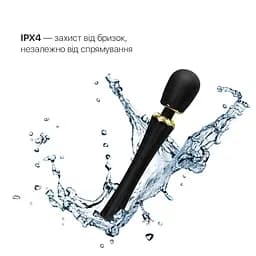 Вібромасажер з насадками Zalo — Kyro Wand Obsidian Black Zalo SO6651 97486 - мініатюра 3