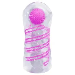 Мастурбатор Pretty Love Transparent Reusable Masturbator - мініатюра 2