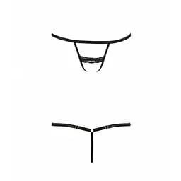 Трусики стрепи Shelly Thong black - Passion Exclusive 2XL/3XL - мініатюра 5