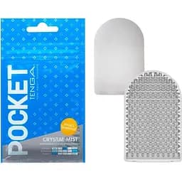 Мастурбатор Tenga Pocket Crystal Mist белый