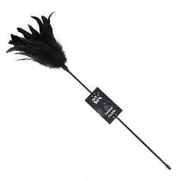 Лоскоталка чорна Art of Sex - Feather Paddle, перо молодого півня Art of Sex SO6609 95086