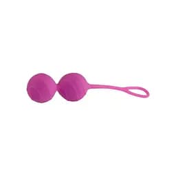 Вагінальні кульки рельєфні Honeybuns Pretty Violet Miss V, рожеві - мініатюра 4