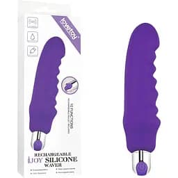 Вибратор Lovetoy Rechargeable IJOY Silicone Waver 16.5 см фиолетовый