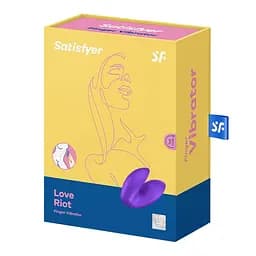 Вібратор Satisfyer Love Riot 6 см фіолетовий - мініатюра 7