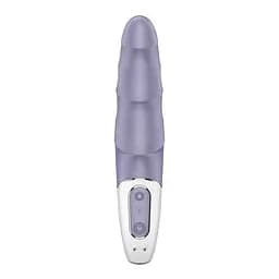 Вібратор Satisfyer Air Pump 1 20.4 см бузковий - мініатюра 2