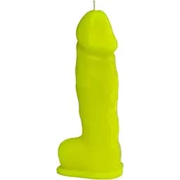 Свічка Love Flame - Dildo L Yellow Fluor, CPS01-Yellow - мініатюра 3