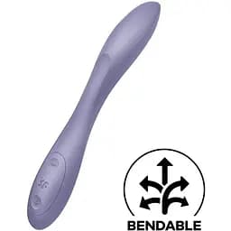 Універсальний гнучкий вібратор Satisfyer G-Spot Flex 2 для точки G та клетора - мініатюра 2