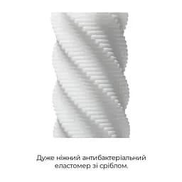 Мастурбатор Tenga 3D Spiral, тривимірна спіральна текстура для неймовірної насолоди та легкого очищення - мініатюра 5