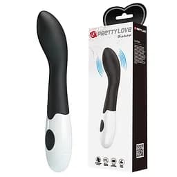 Вібратор Pretty Love Bishop Vibrator Black - мініатюра 1