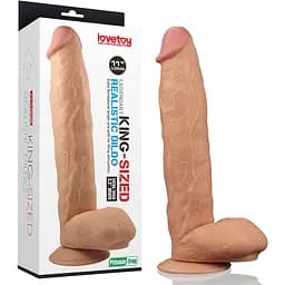Фалоімітатор Legendary King Sized Realistic 29.5 см тілесний