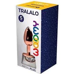 Металева анальна пробка Wooomy Tralalo Size S - мініатюра 2