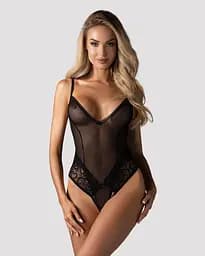 Боді Obsessive Blomentis XL/2XL чорний - мініатюра 5