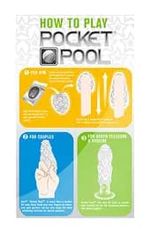 Мастурбатор Zolo Pocket Pool Susie Cue - мініатюра 3