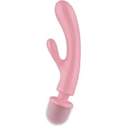 Вибратор Satisfyer Triple Lover 24 см розовый