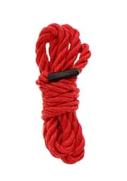 Веревка Bondage Rope 1.5 meter 7 mm Красная Taboom