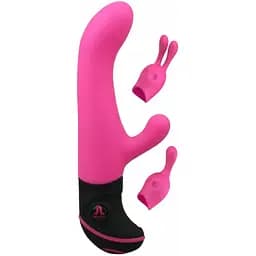 Вібратор-кролик Adrien Lastic Butch Cassidy 21 см рожевий