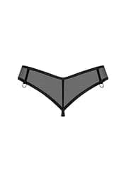 Стрінги Obsessive Glandez, XL/2XL (чорний) - мініатюра 6