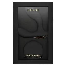 Массажер простаты LELO Hugo 2 Remote Black - мініатюра 4